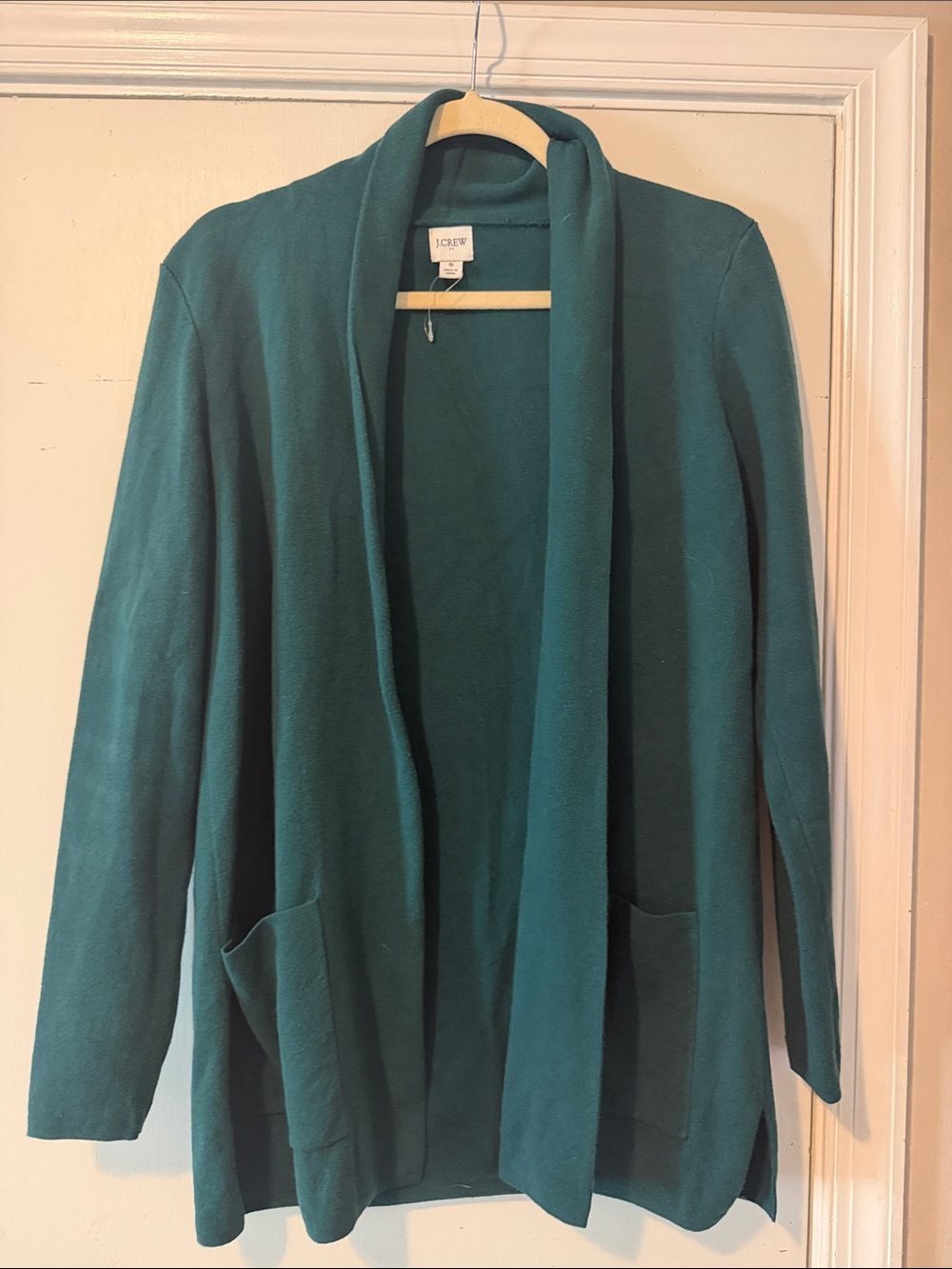 J. Crew Chelsea Open-Front Cardigan Sweater